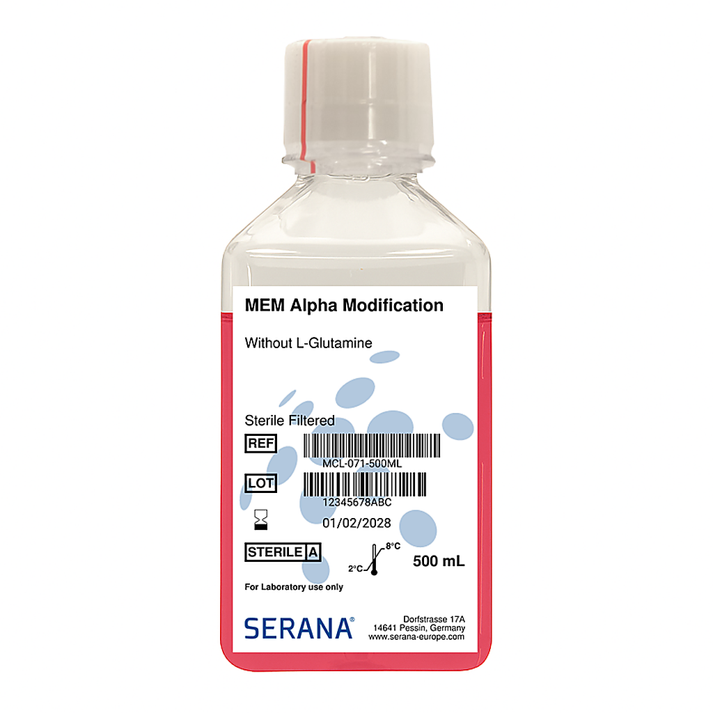 MEM Alpha Modification, Sterile Filtered, 500 ml