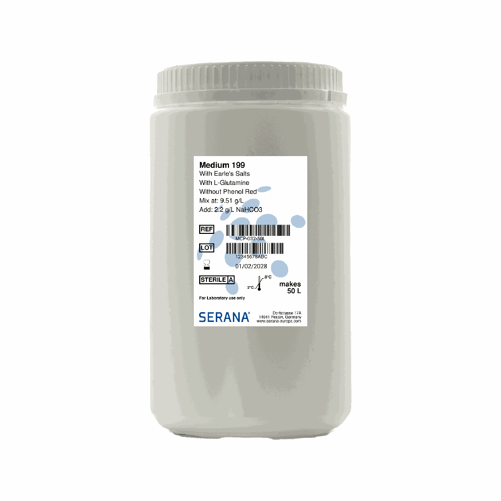 Medium 199, Powder, makes 50 L