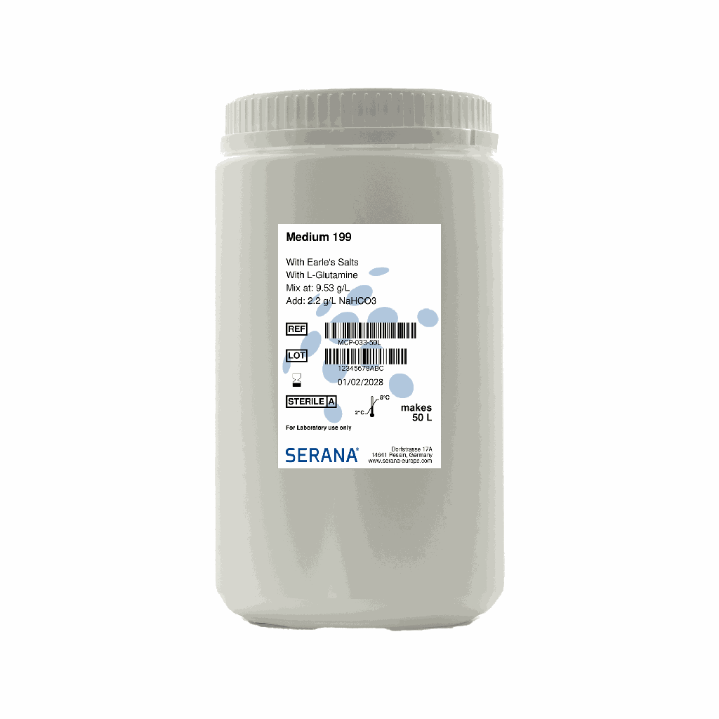 Medium 199, Powder, makes 50 L