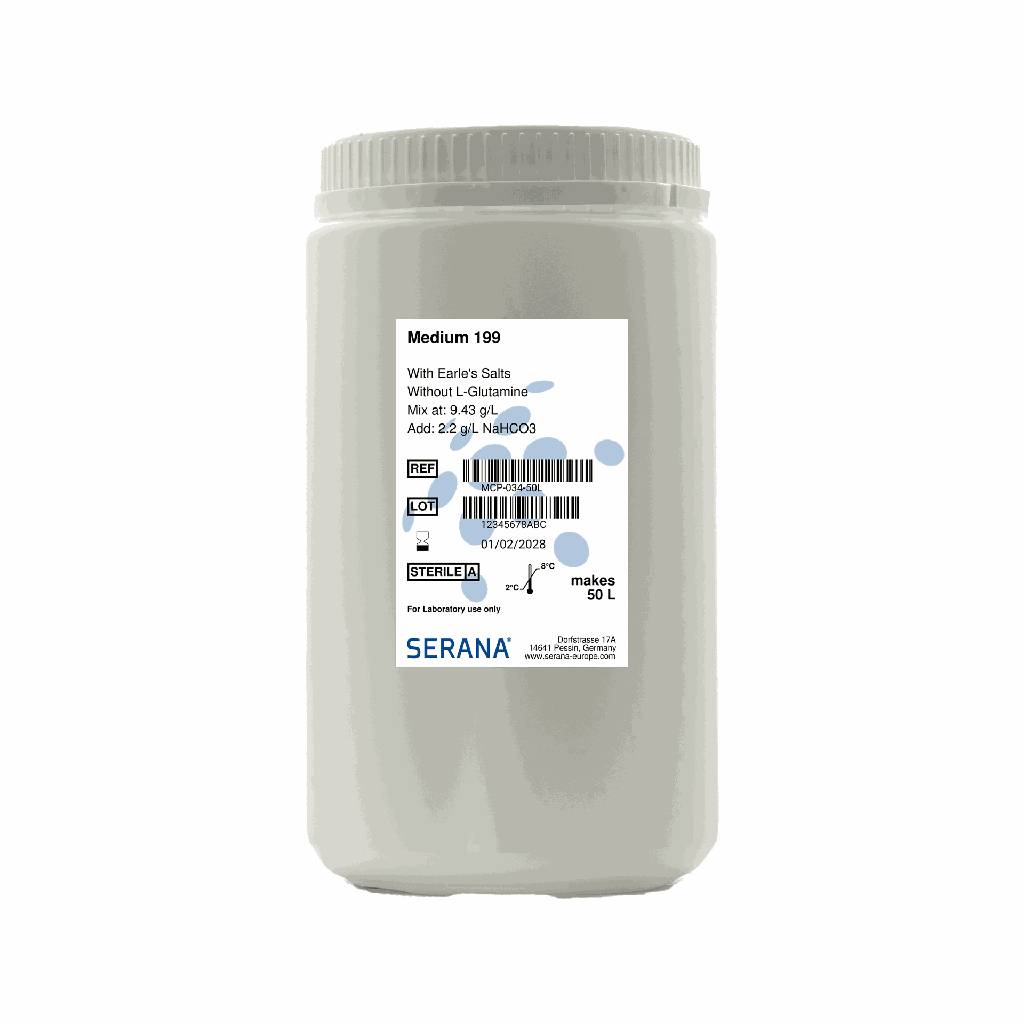 Medium 199, Powder, makes 50 L