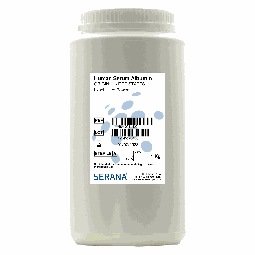 Human Serum Albumin, Powder, 1 kg