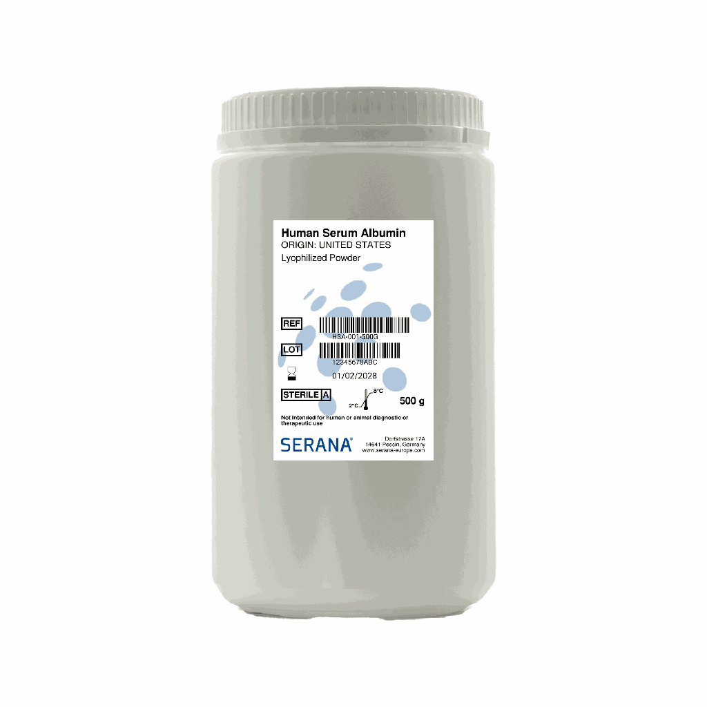 Human Serum Albumin, Powder, 500 g