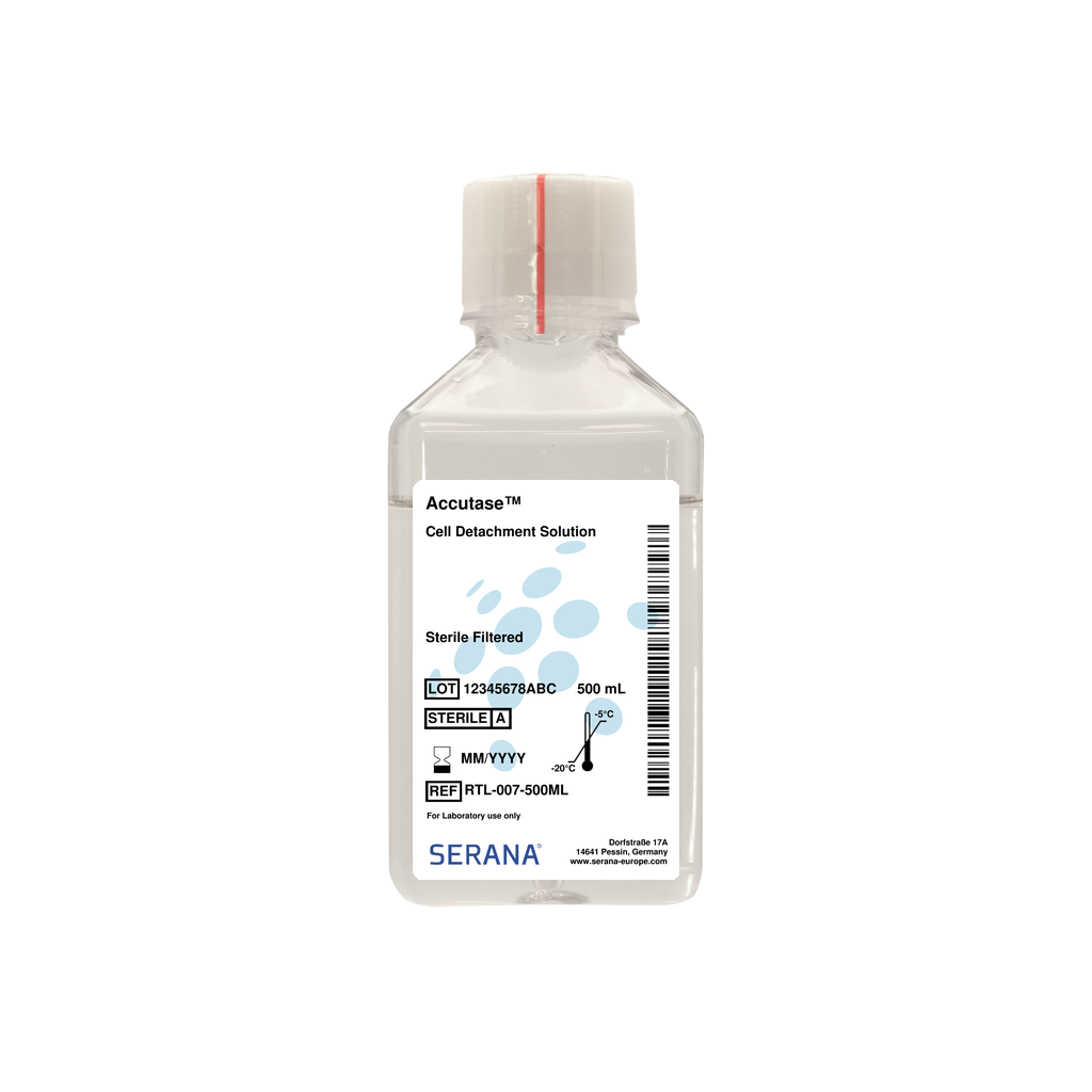 Accutase™ Cell Detachment Solution, Sterile Filtered, 500 ml