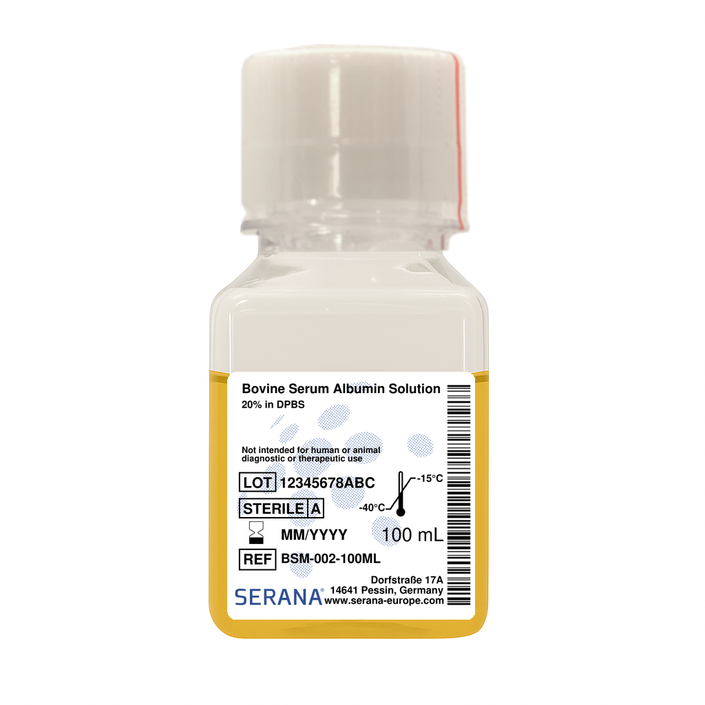 Bovine Serum Albumin Solution 20% in DPBS, 100 ml