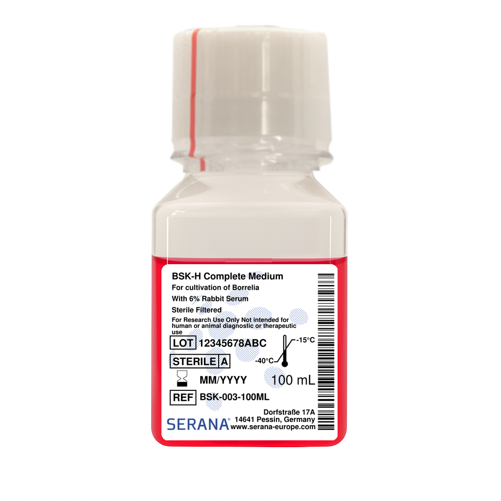 BSK-H Complete Medium, Sterile Filtered, 100 ml
