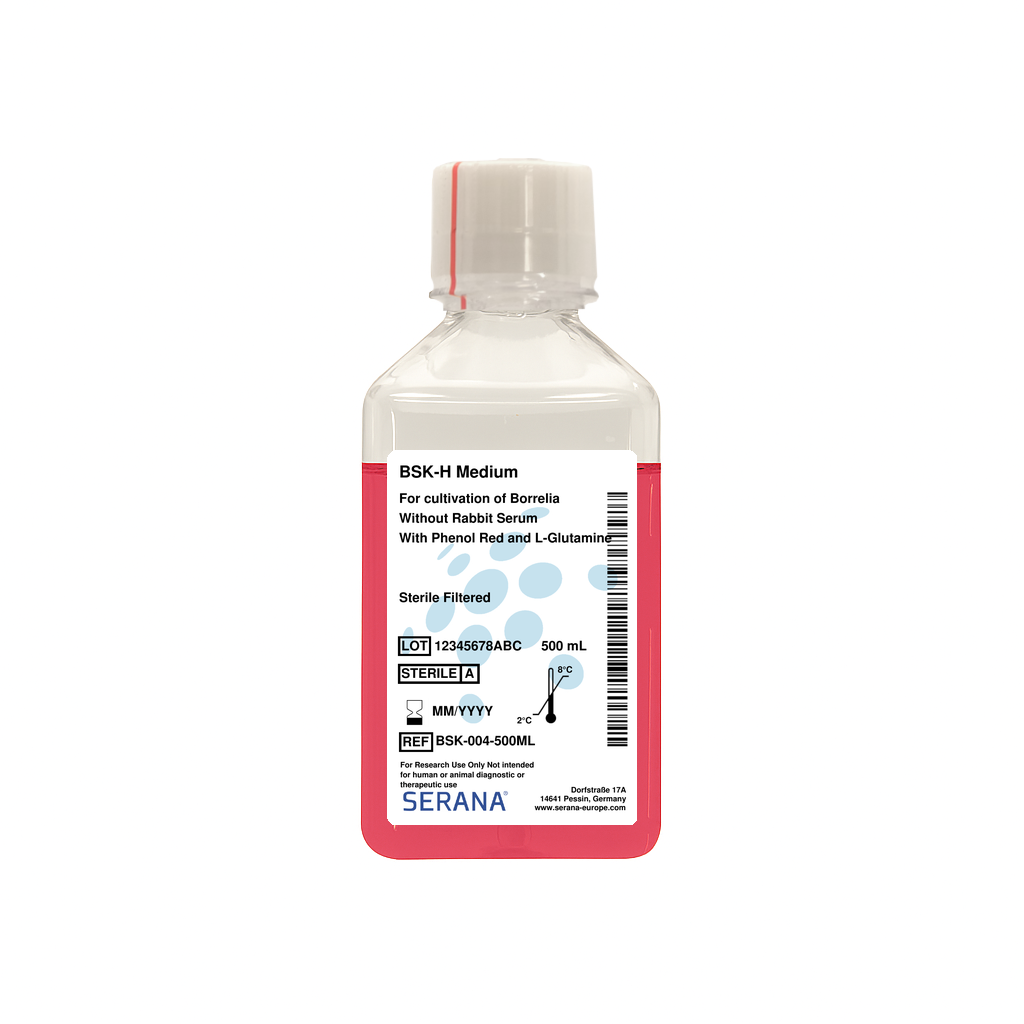 BSK-H Medium, Sterile Filtered, 500 ml 