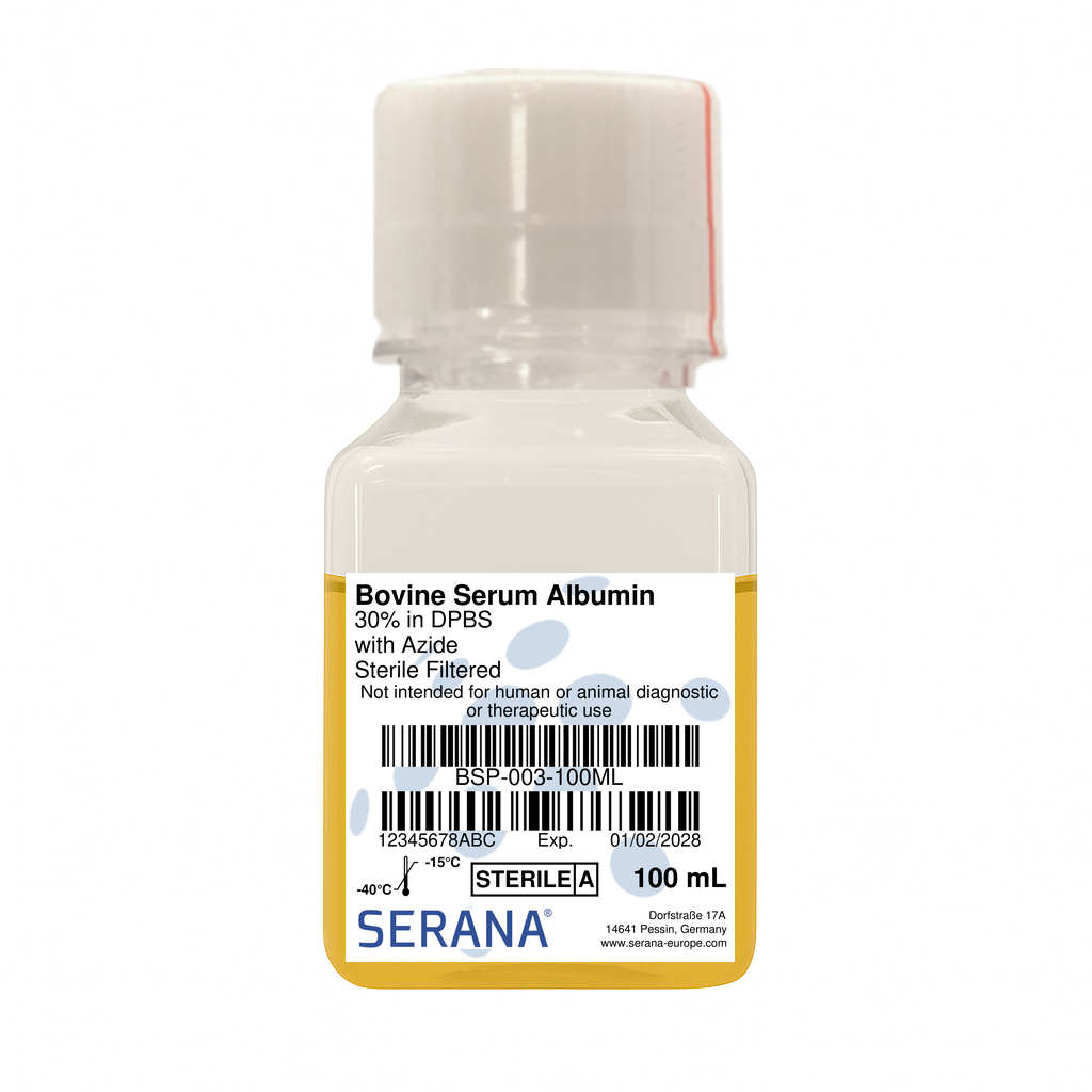 Bovine Serum Albumin Solution 30% with Azide, 100 ml