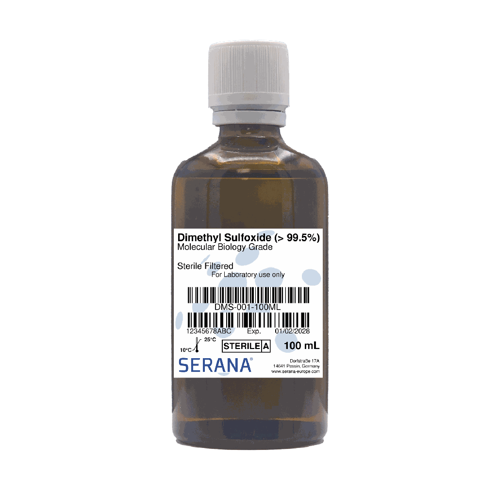 Dimethyl Sulfoxide, Sterile Filtered, 100 ml