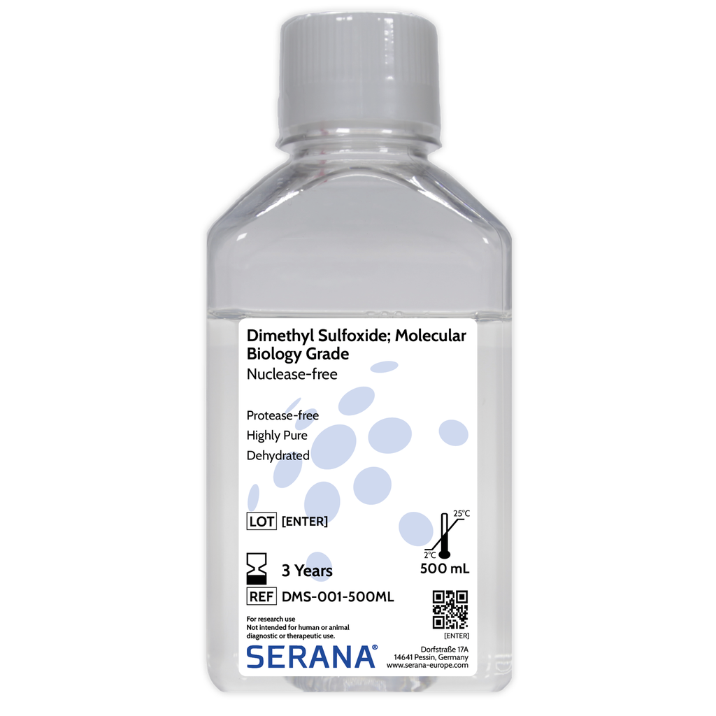 Dimethyl Sulfoxide, Sterile Filtered, 500 ml
