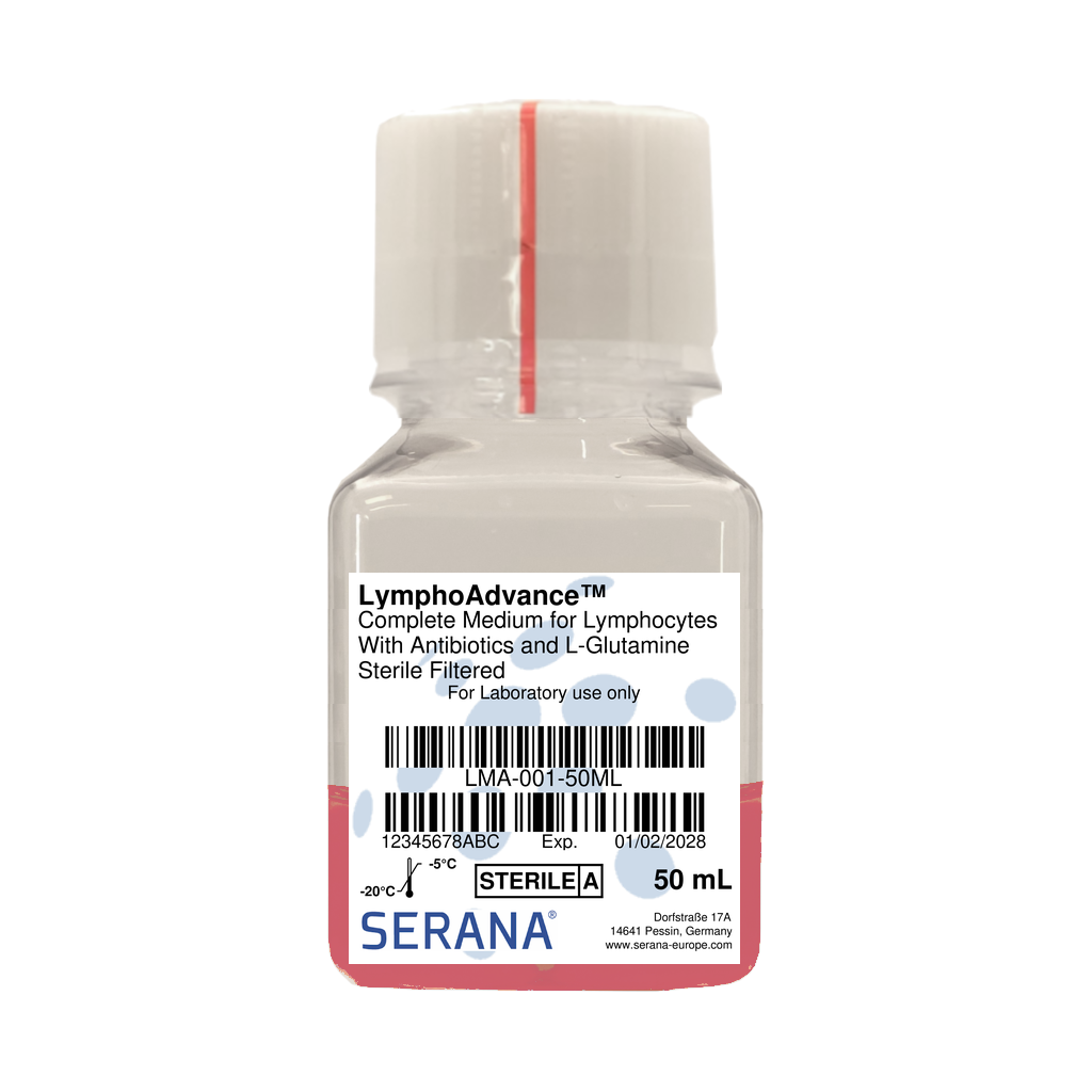 LymphoAdvance™  Media, Sterile Filtered, 50 ml