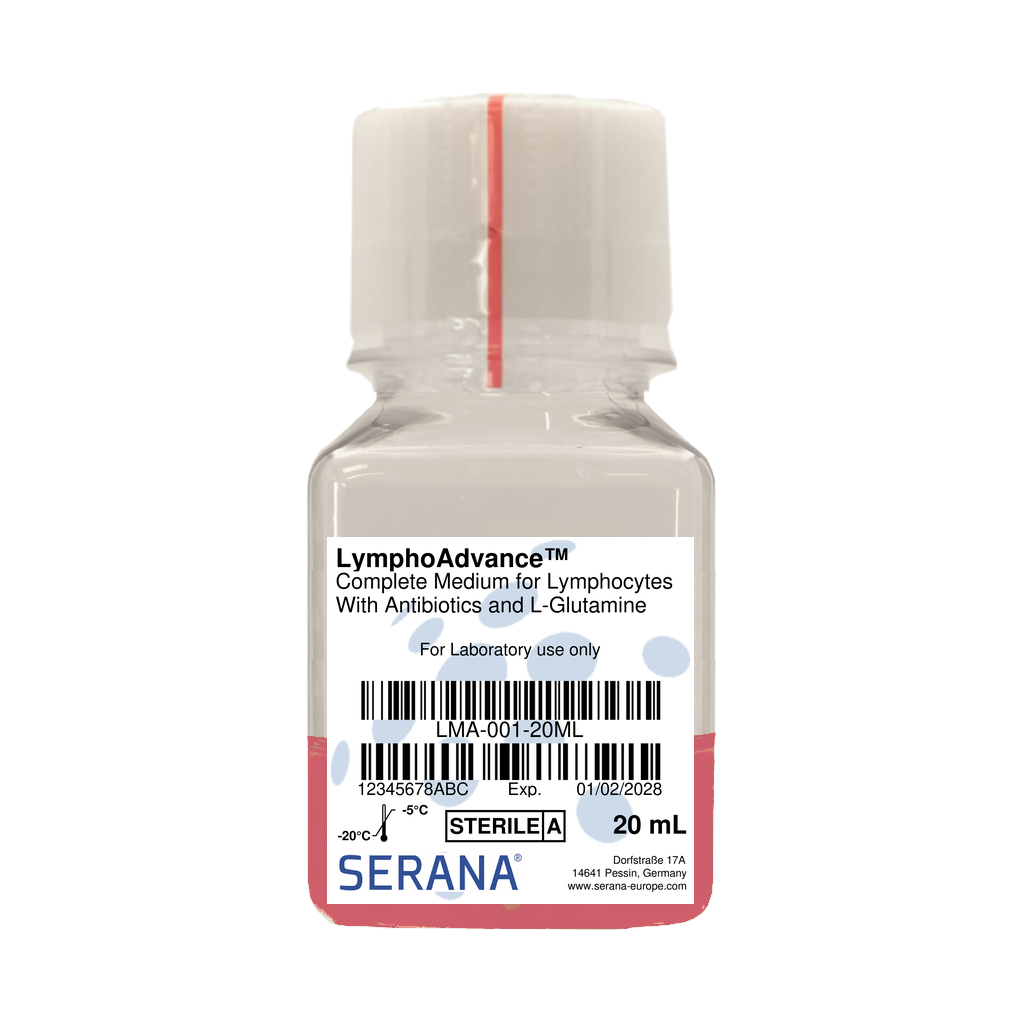 LymphoAdvance™ Media, Sterile Filtered, 20 ml