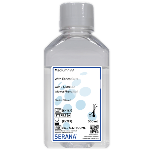 [MCL-032-500ML] Medium 199, Sterile Filtered, 500 ml