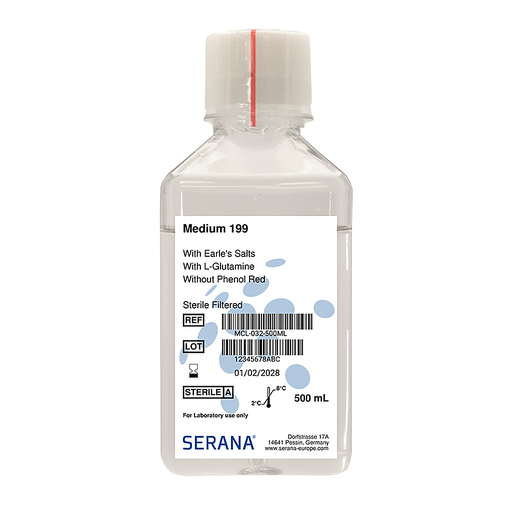 [MCL-032-500ML] Medium 199, Sterile Filtered, 500 ml