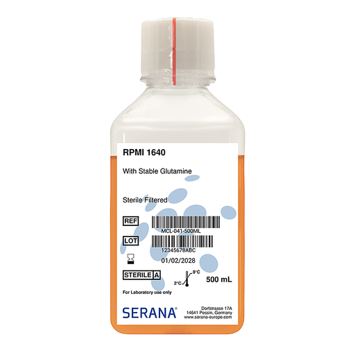 [MCL-041-500ML] RPMI 1640, Sterile Filtered, 500 ml