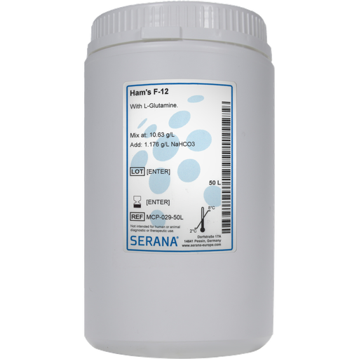 [MCP-029-50L] Ham's F-12, Powder, makes 50 L