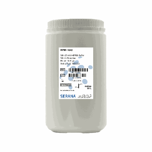 [MCP-038-50L] RPMI 1640, Powder, makes 50 L