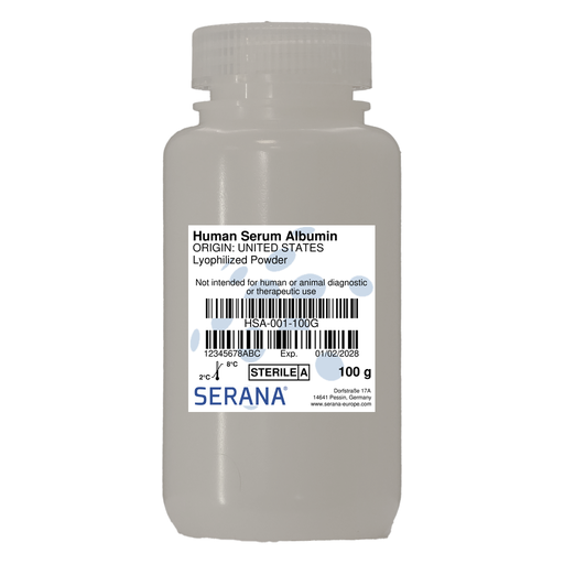 [HSA-001-100G] Human Serum Albumin, Powder, 100 g