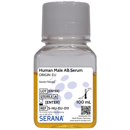 [S-HU-EU-011] Human Serum, Sterile Filtered, 100 ml
