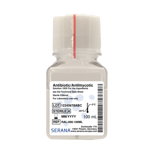 [RAL-006-100ML] Antibiotic/Antimycotic Solution (100x), Sterile Filtered, 100 ml