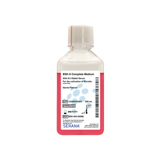 [BSK-003-500ML] BSK-H Complete Medium, Sterile Filtered, 500 ml