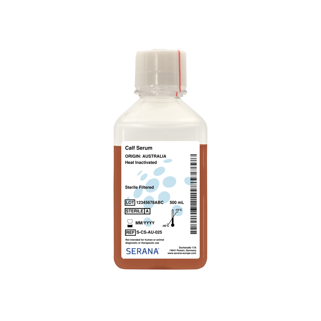 Calf Serum, Australia, Heat Inactivated, 500 ml