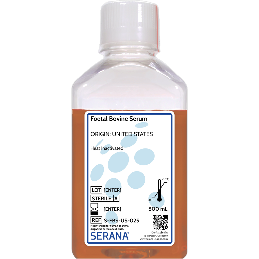 Fetal Bovine Serum, United States, Heat Inactivated, 500 ml