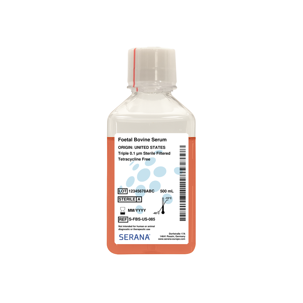 Fetal Bovine Serum, United States, Tetracycline Free, 500 ml