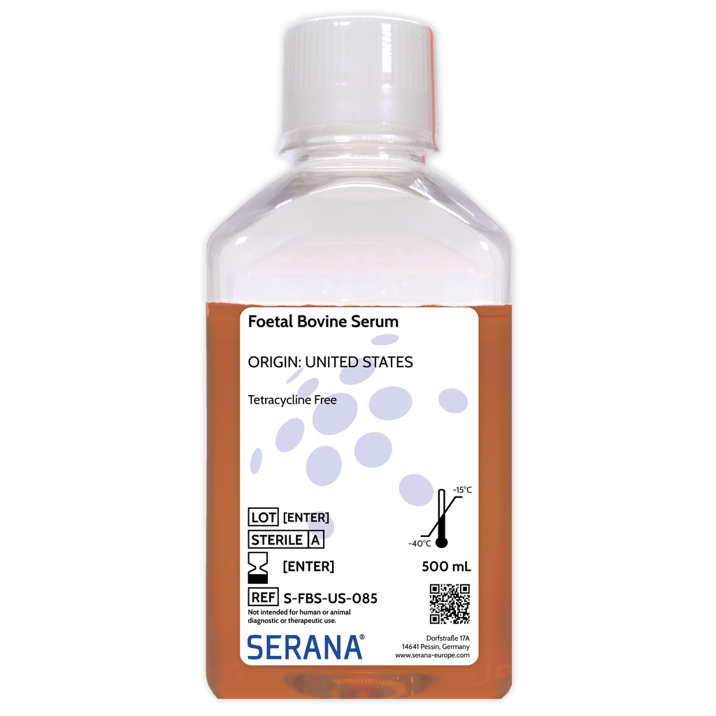Fetal Bovine Serum, United States, Tetracycline Free, 500 ml