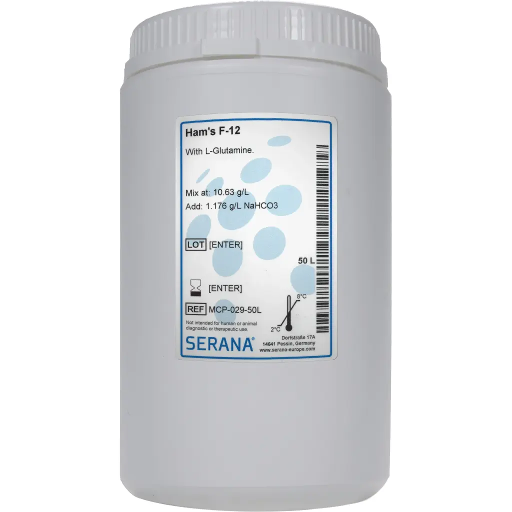 Ham's F-12, Powder, makes 50 L