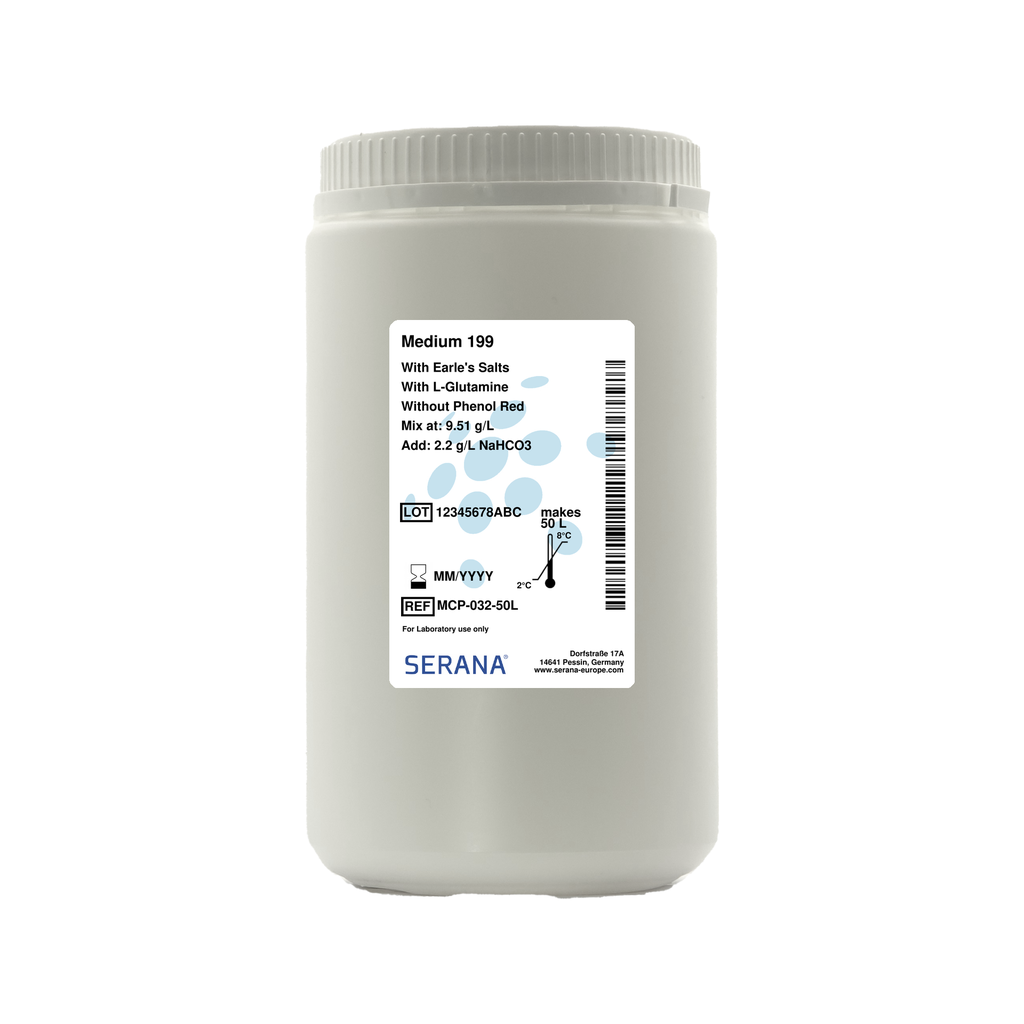 Medium 199, Powder, makes 50 L