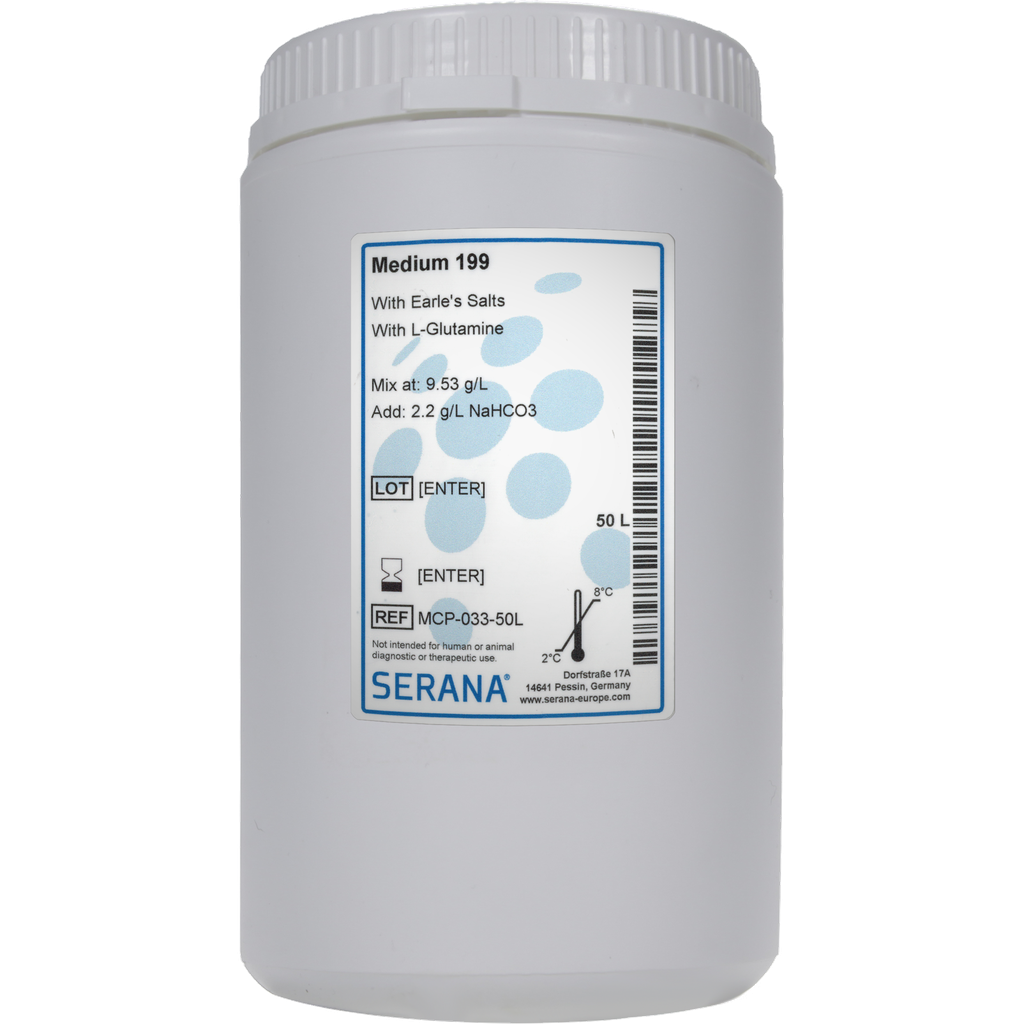 Medium 199, Powder, makes 50 L