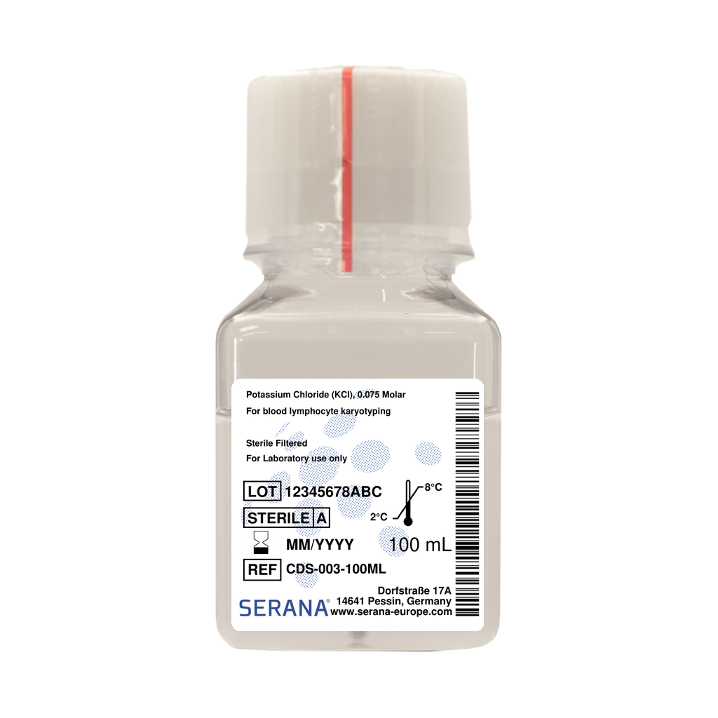 Potassium Chloride Solution (KCl), Sterile Filtered, 100 ml