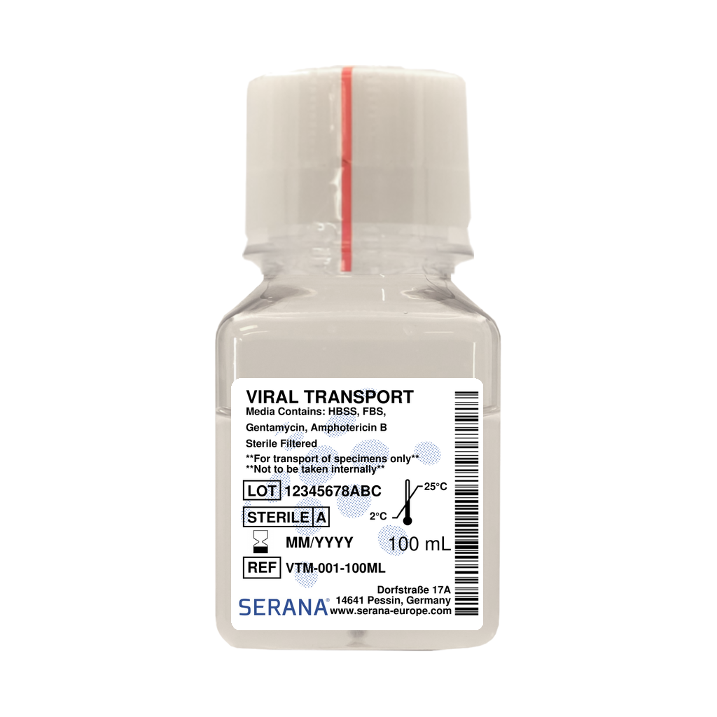 Viral Transport Media, Sterile Filtered, 100 ml