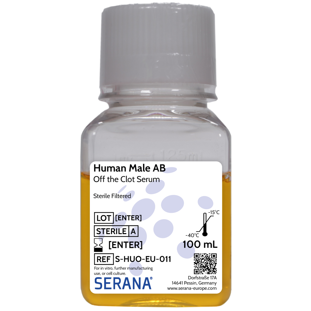 Human Serum, Sterile Filtered, 100 ml
