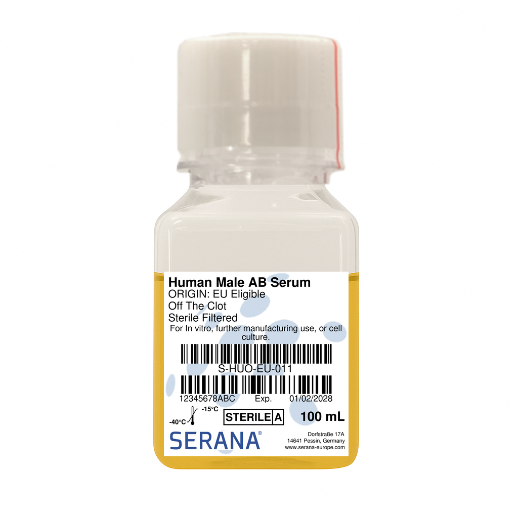 Human Serum, Sterile Filtered, 100 ml