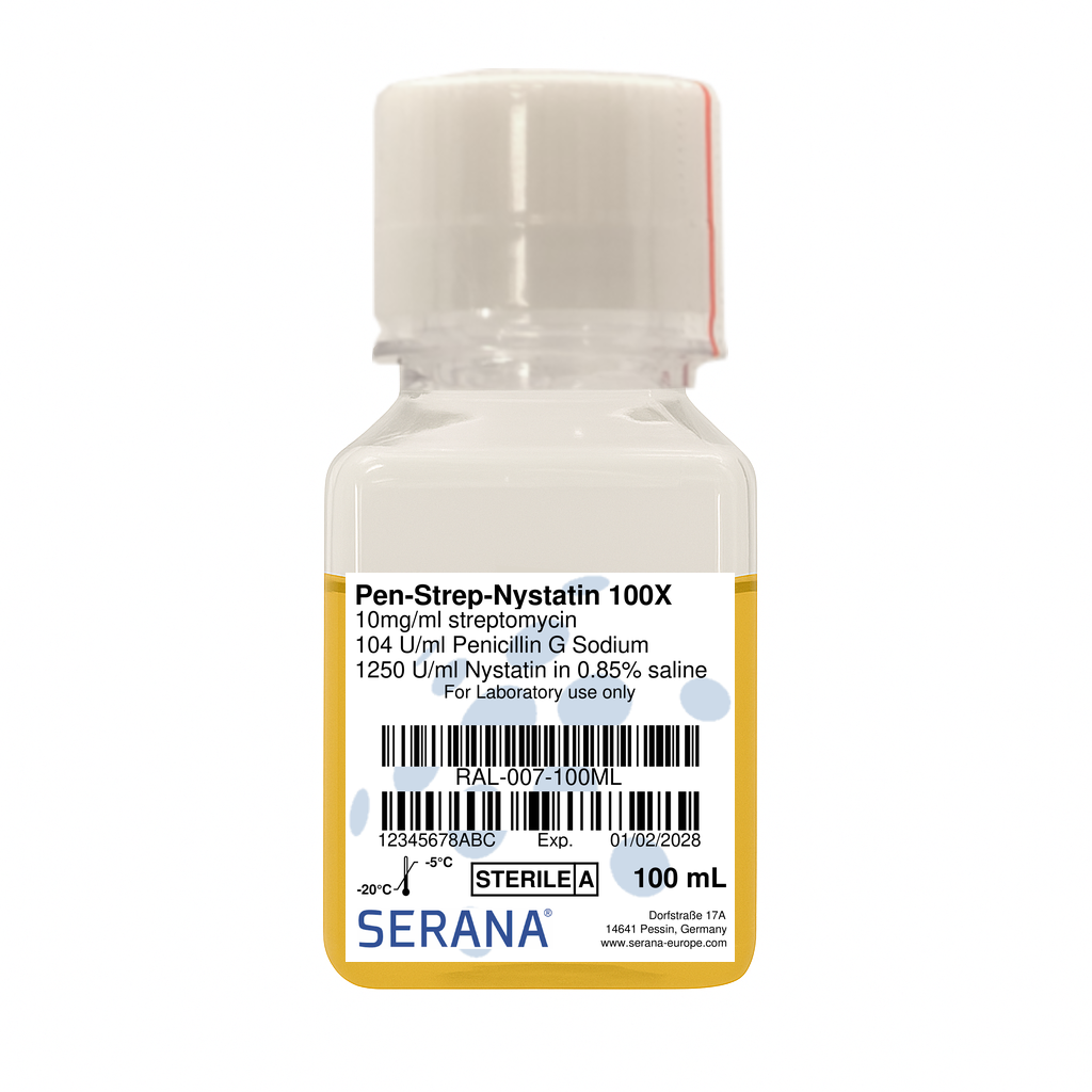 Penicillin-Streptomycin-Nystatin Solution (100X), Sterile Filtered, 100 ml