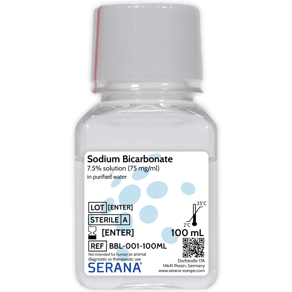 Sodium Bicarbonate Solution (7.5%), Sterile Filtered, 100 ml