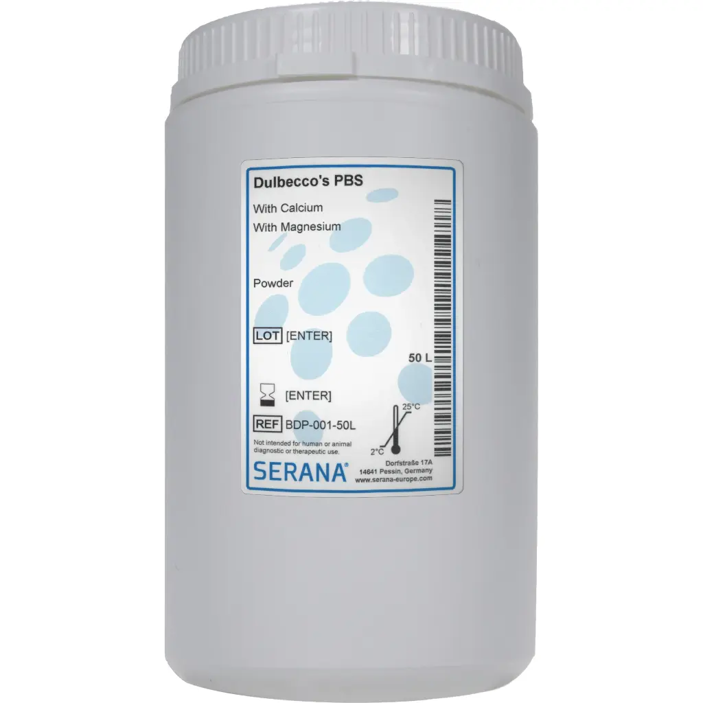 Dulbecco's PBS, Powder, makes 50 L