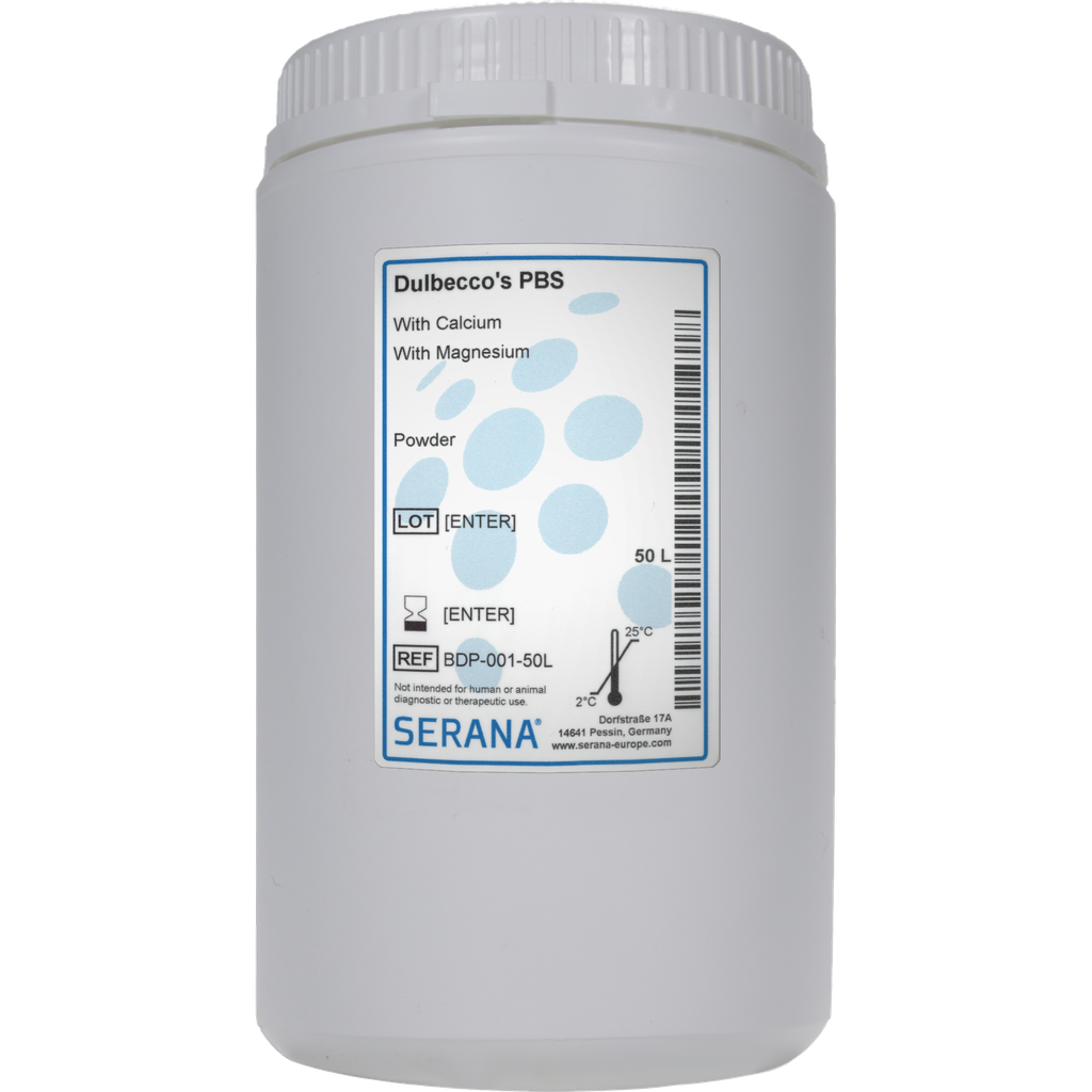 Dulbecco's PBS, Powder, makes 50 L