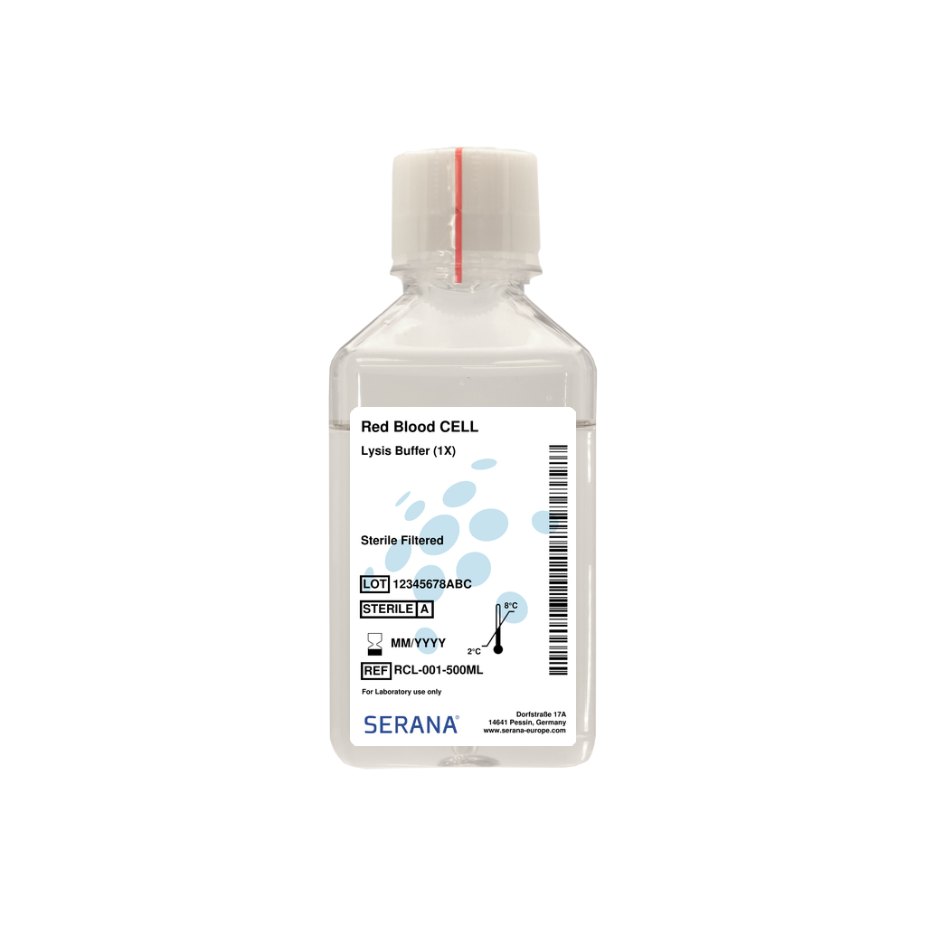 Red Blood Cell Lysis Buffer (1X), Sterile Filtered, 500 ml