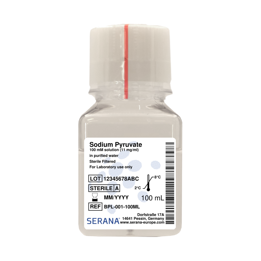 Sodium Pyruvate Solution, Sterile filtered, 100 ml