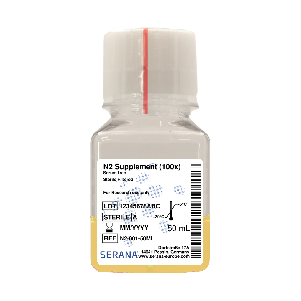 N2 Supplement (100X), Sterile filtered, 50 ml