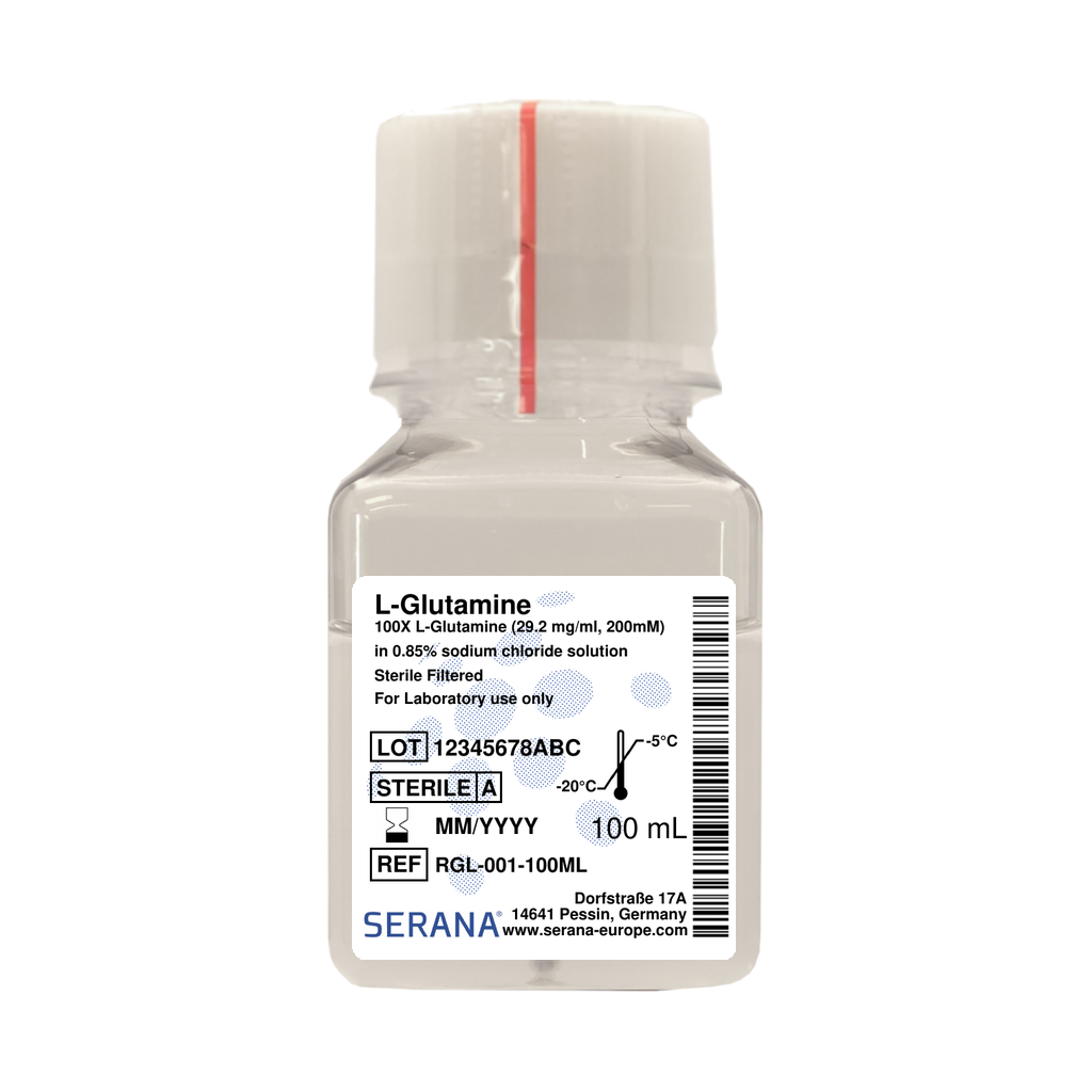 L-Glutamine Solution (100X), Sterile filtered, 100 ml