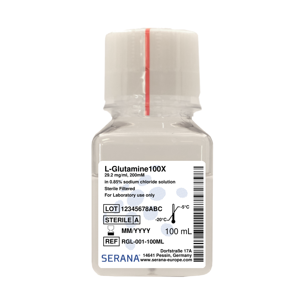 L-Glutamine Solution (100X), Sterile filtered, 100 ml