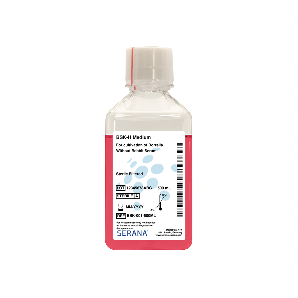 BSK-H Medium, Sterile Filtered, 500 ml