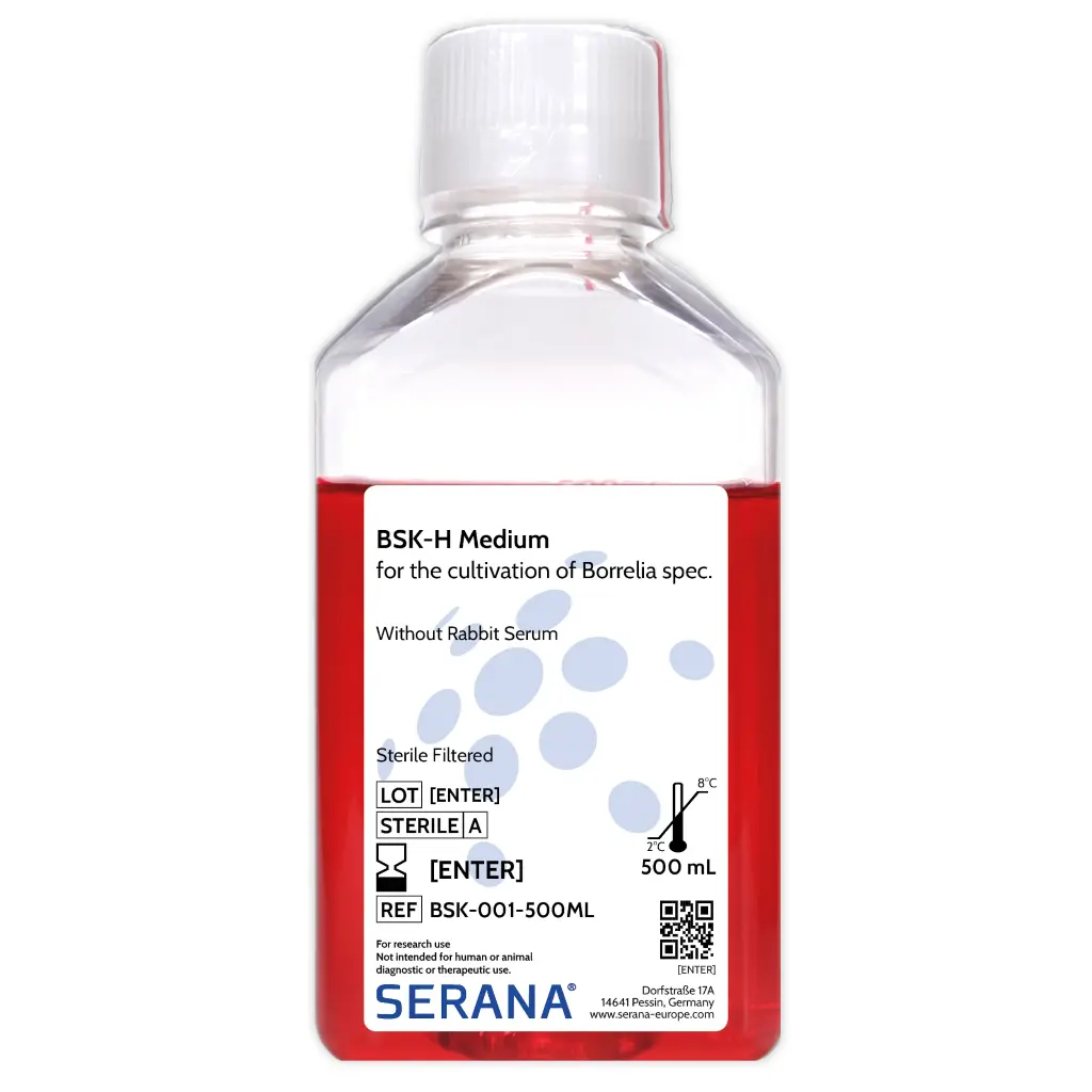 BSK-H Medium, Sterile Filtered, 500 ml