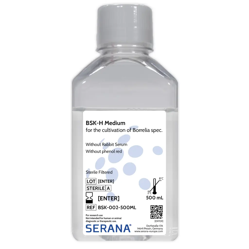 BSK-H Medium, Sterile Filtered, 500 ml