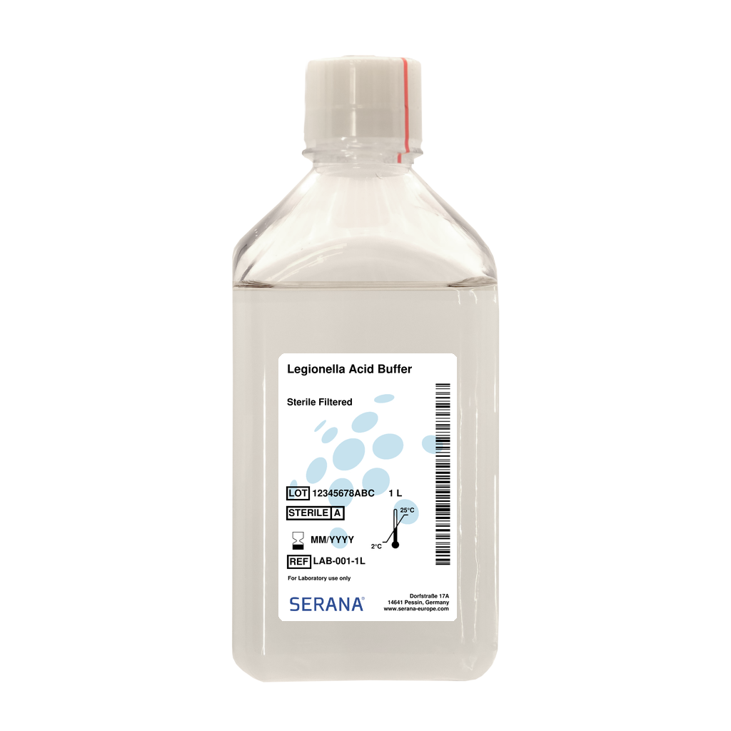 Legionella Acid Buffer, Sterile Filtered, 1 L