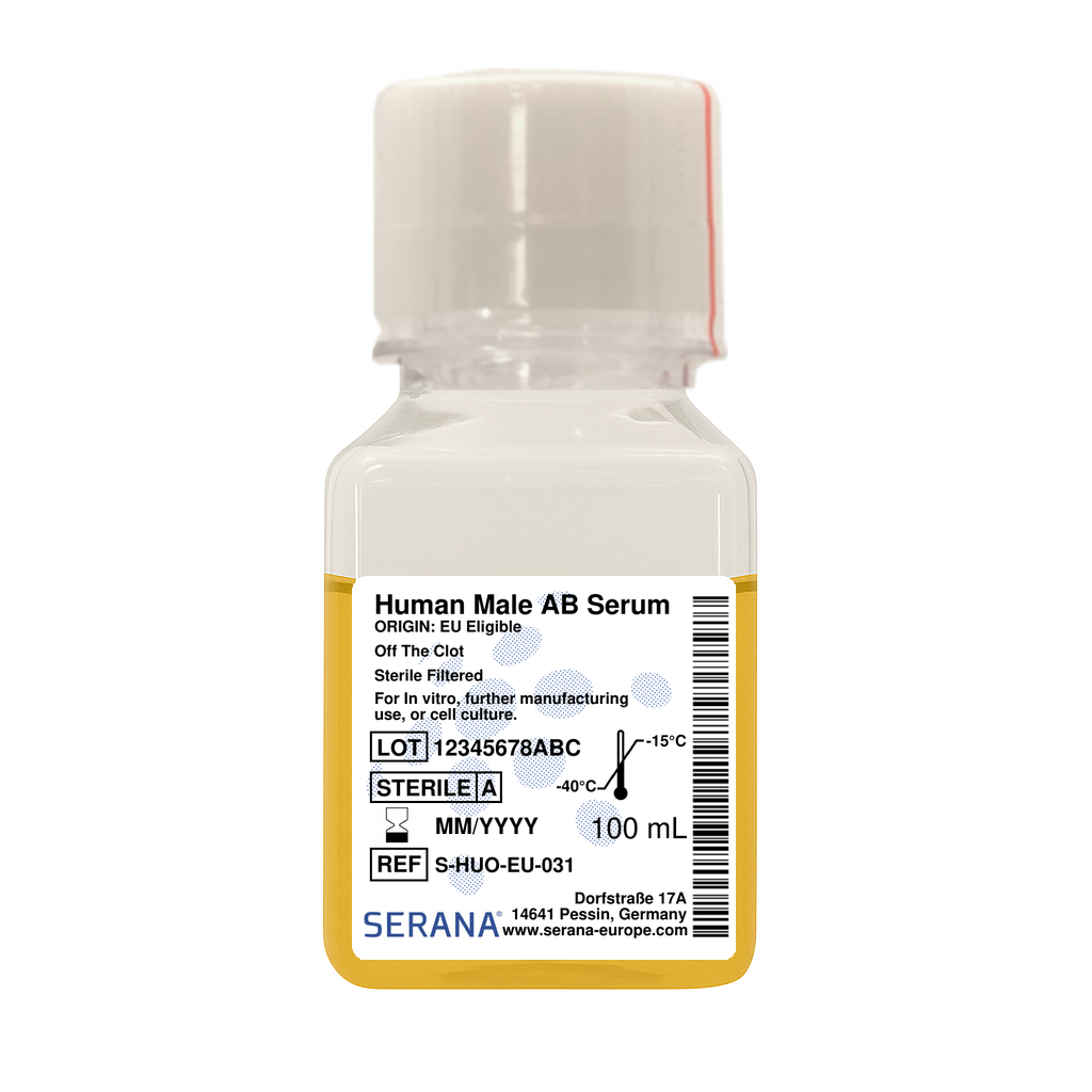 Human Serum, Gamma Irradiated, 100 ml