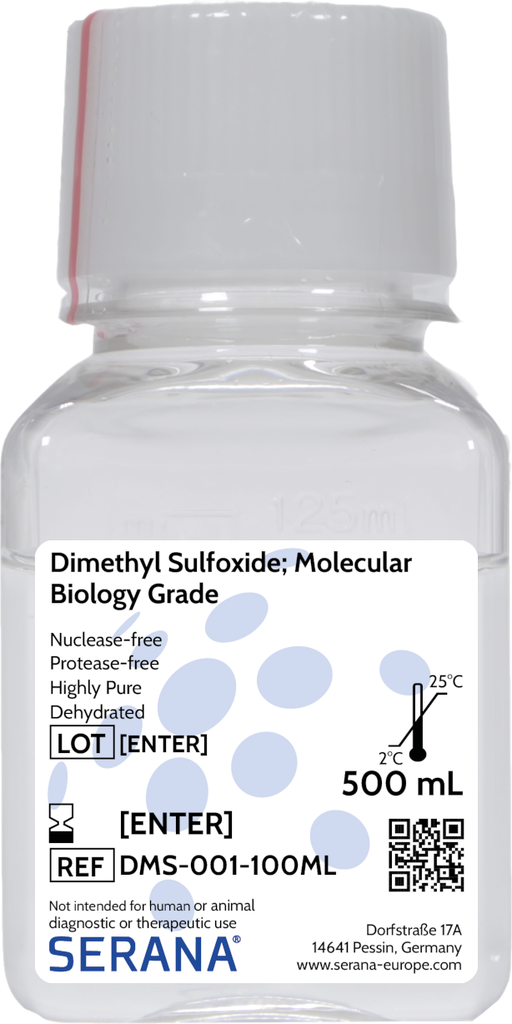 Dimethyl Sulfoxide, Sterile Filtered, 100 ml